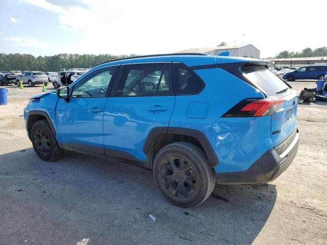 2T3H1RFV1MW145749 - 2021 TOYOTA RAV4 LE BLUE photo 2