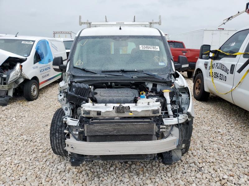 ZFBHRFABXM6U33990 - 2021 RAM PROMASTER WHITE photo 5