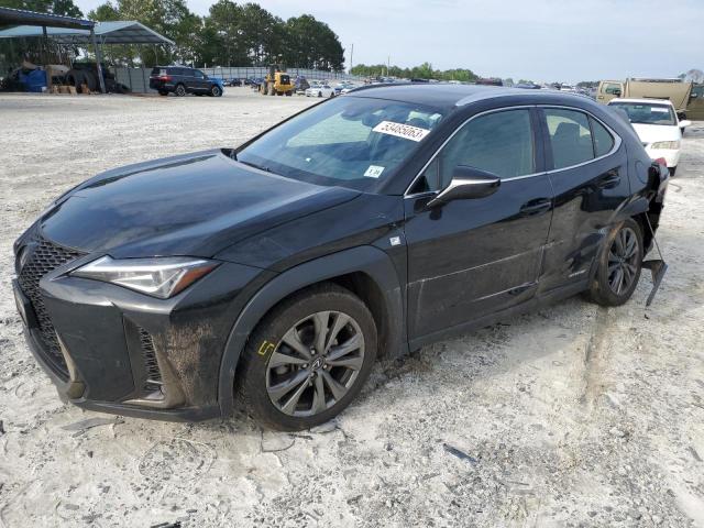 JTHU9JBH3K2002279 - 2019 LEXUS UX 250H BLACK photo 1