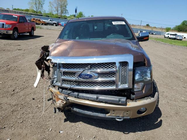 1FTFW1EF2CFA47141 - 2012 FORD F150 SUPERCREW BROWN photo 5