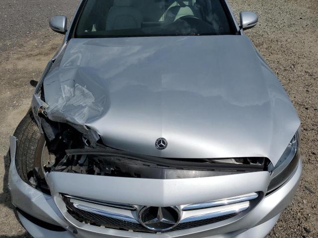 WDDWF4JB4JR386506 - 2018 MERCEDES-BENZ C 300 SILVER photo 11