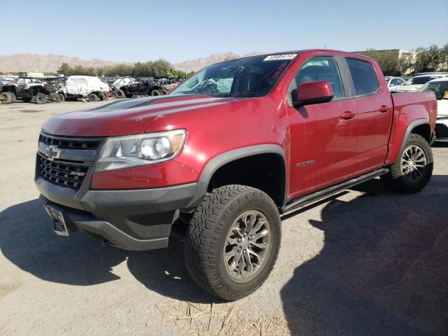 1GCGTEEN5J1322491 - 2018 CHEVROLET COLORADO ZR2 BURGUNDY photo 1