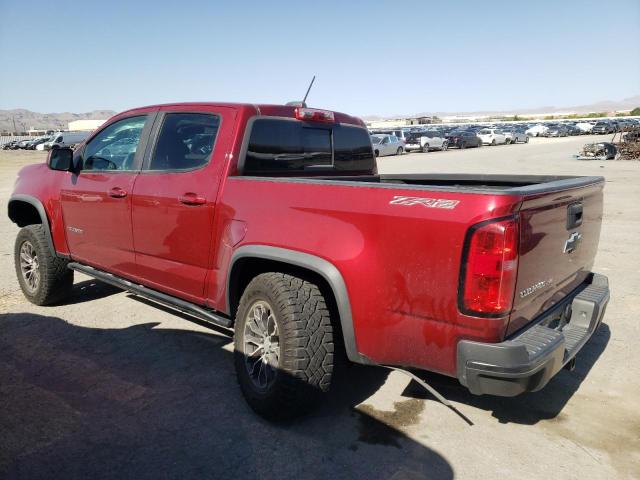 1GCGTEEN5J1322491 - 2018 CHEVROLET COLORADO ZR2 BURGUNDY photo 2
