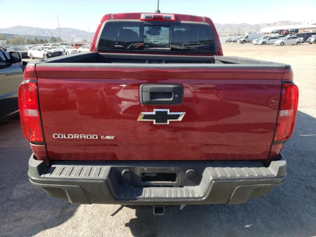 1GCGTEEN5J1322491 - 2018 CHEVROLET COLORADO ZR2 BURGUNDY photo 6