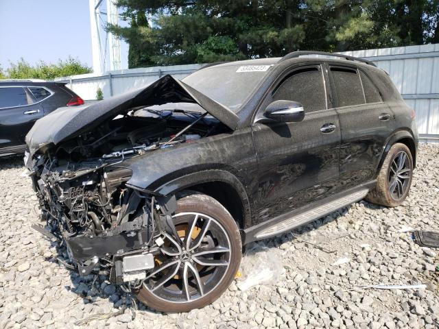 4JGFB5KEXNA620281 - 2022 MERCEDES-BENZ GLE 450 4MATIC BLACK photo 1