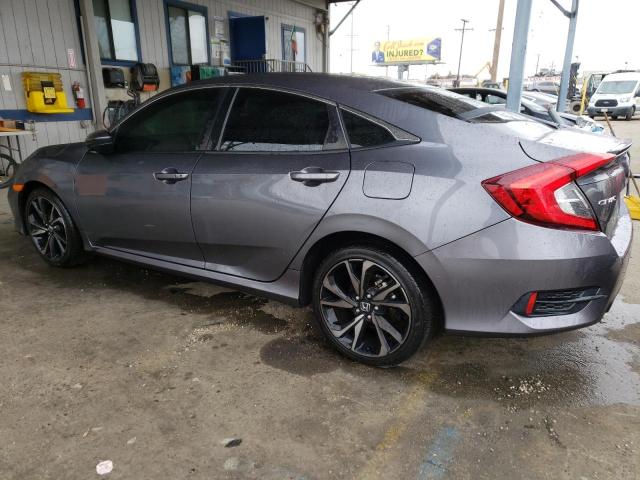 2HGFC2F85KH596457 - 2019 HONDA CIVIC SPORT 灰色 照片 2