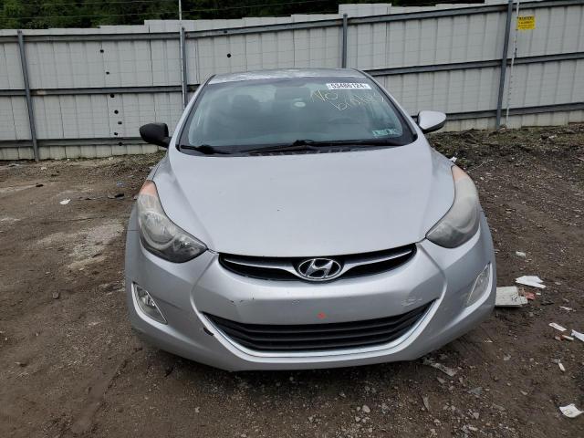 KMHDH4AE2DU675662 - 2013 HYUNDAI ELANTRA GLS SILVER photo 5