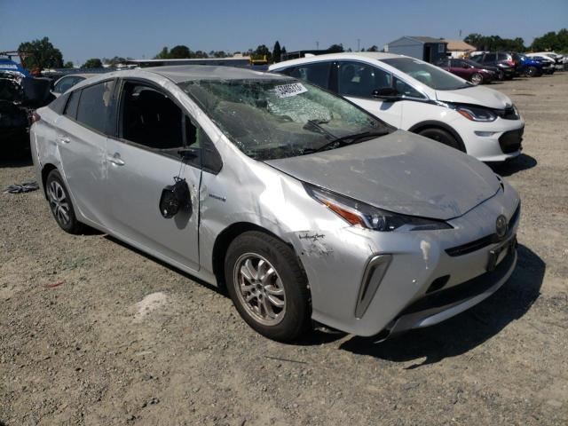 JTDL9RFU6L3019091 - 2020 TOYOTA PRIUS LE SILVER photo 4