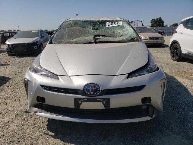 JTDL9RFU6L3019091 - 2020 TOYOTA PRIUS LE SILVER photo 5