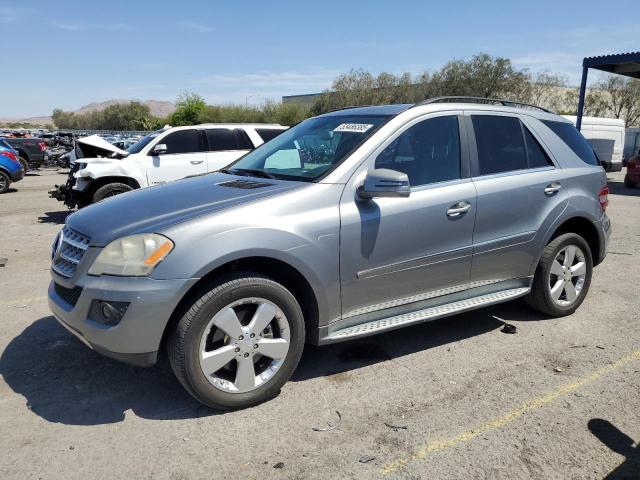 4JGBB8GBXBA705079 - 2011 MERCEDES-BENZ ML 350 4MATIC SILVER photo 1