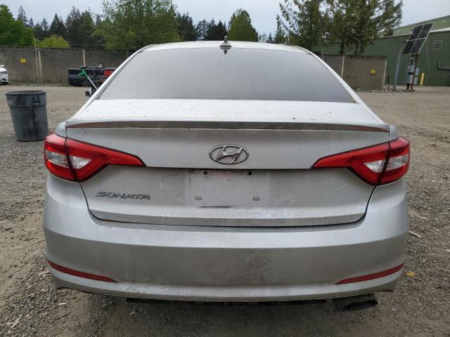 5NPE24AF1GH399539 - 2016 HYUNDAI SONATA SE SILVER photo 6