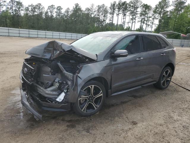 2FMPK4AP5KBB92038 - 2019 FORD EDGE ST GRAY photo 1