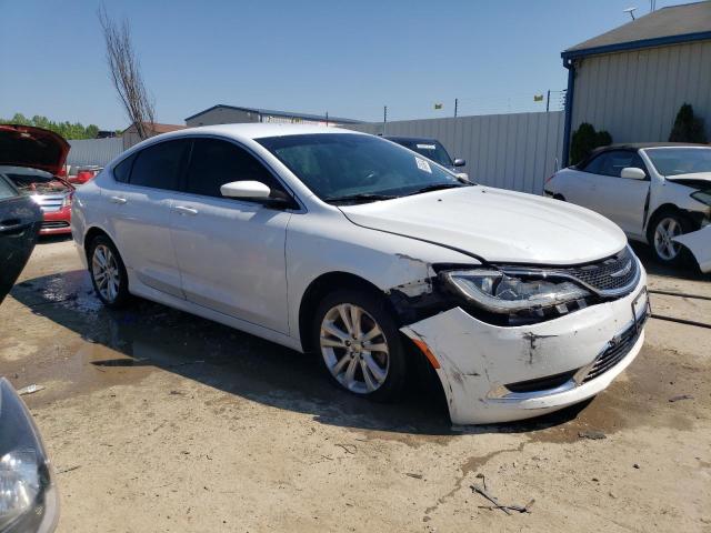 1C3CCCAB8FN720457 - 2015 CHRYSLER 200 LIMITED WHITE photo 4