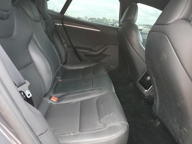 5YJSA1E51MF453924 - 2021 TESLA MODEL S GRAY photo 10