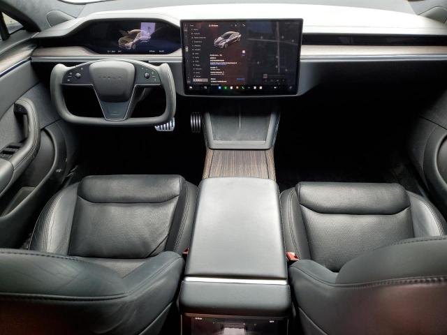 5YJSA1E51MF453924 - 2021 TESLA MODEL S GRAY photo 8