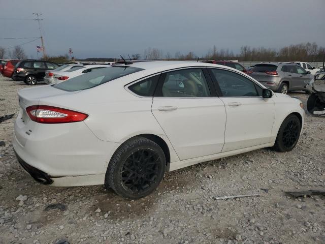 3FA6P0H95ER244927 - 2014 FORD FUSION SE WHITE photo 3
