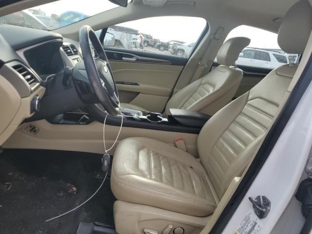 3FA6P0H95ER244927 - 2014 FORD FUSION SE WHITE photo 7