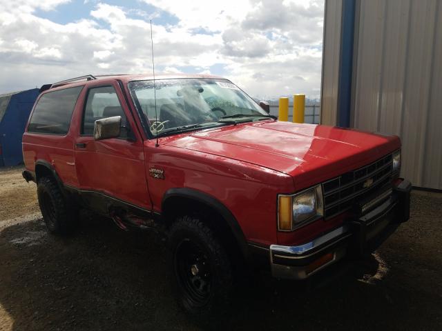 1GKCT18Z6J8533006 - 1988 GMC S15 JIMMY RED photo 1