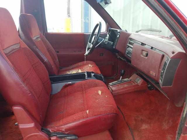 1GKCT18Z6J8533006 - 1988 GMC S15 JIMMY RED photo 5