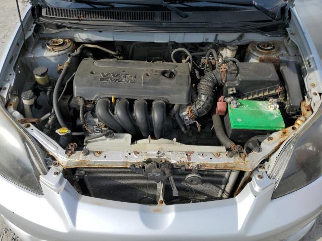 2T1KR32E26C560545 - 2006 TOYOTA COROLLA MA XR SILVER photo 11