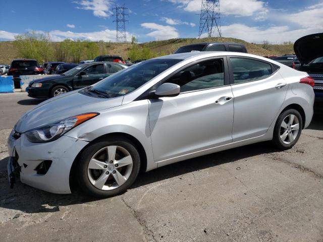 5NPDH4AE5DH322847 - 2013 HYUNDAI ELANTRA GLS SILVER photo 1