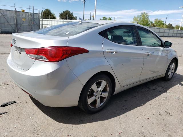 5NPDH4AE5DH322847 - 2013 HYUNDAI ELANTRA GLS SILVER photo 3