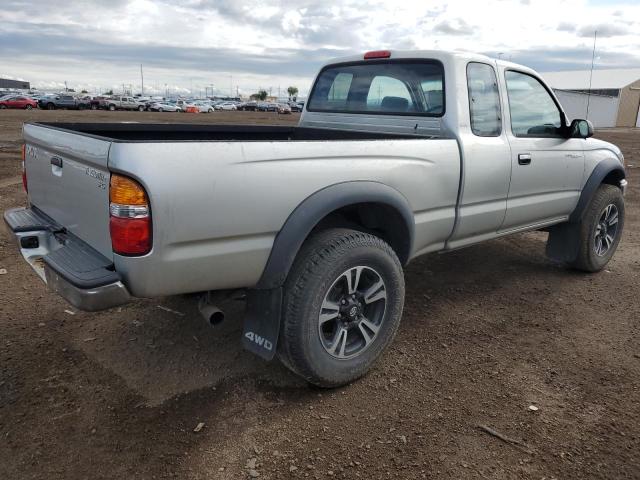 5TEWM72N92Z123959 - 2002 TOYOTA TACOMA XTRACAB SILVER photo 3