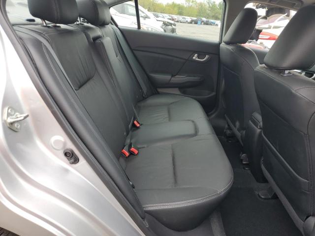 19XFB2F9XFE233454 - 2015 HONDA CIVIC EXL SILVER photo 10