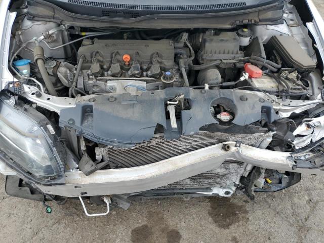 19XFB2F9XFE233454 - 2015 HONDA CIVIC EXL SILVER photo 11