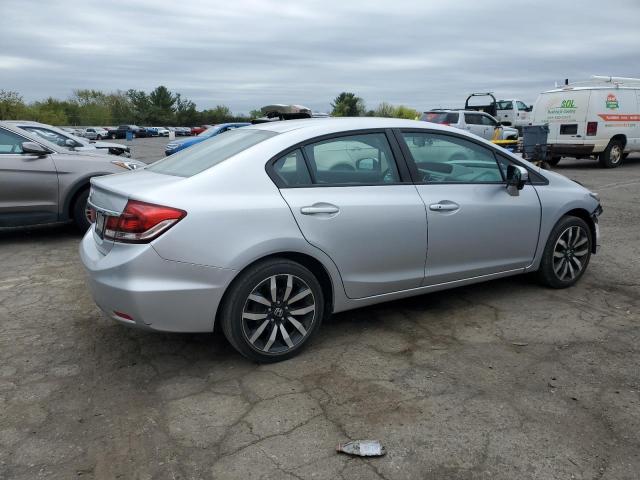 19XFB2F9XFE233454 - 2015 HONDA CIVIC EXL SILVER photo 3