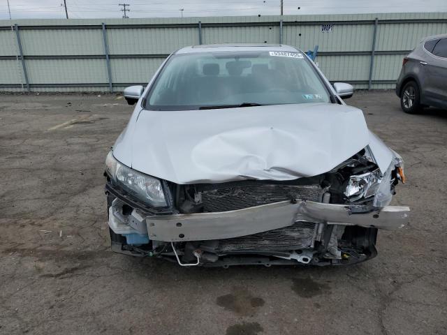 19XFB2F9XFE233454 - 2015 HONDA CIVIC EXL SILVER photo 5