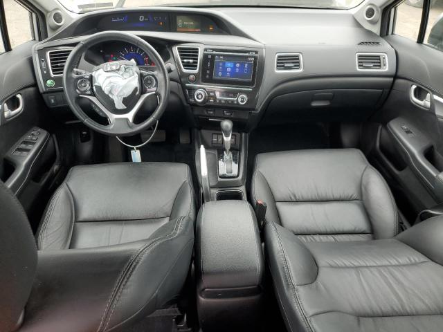 19XFB2F9XFE233454 - 2015 HONDA CIVIC EXL SILVER photo 8