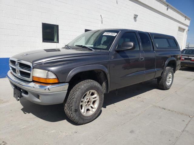 1D7HG42X03S238171 - 2003 DODGE DAKOTA SLT GRAY photo 1