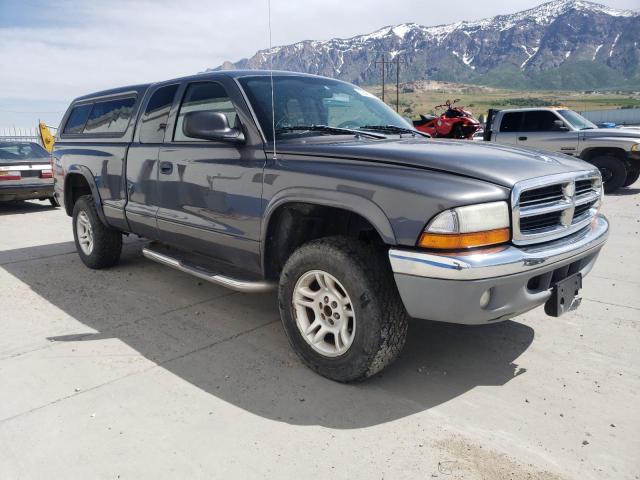 1D7HG42X03S238171 - 2003 DODGE DAKOTA SLT GRAY photo 4