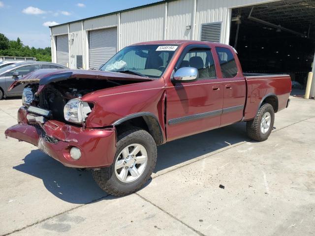 5TBRT34185S468056 - 2005 TOYOTA TUNDRA ACCESS CAB SR5 BURGUNDY photo 1