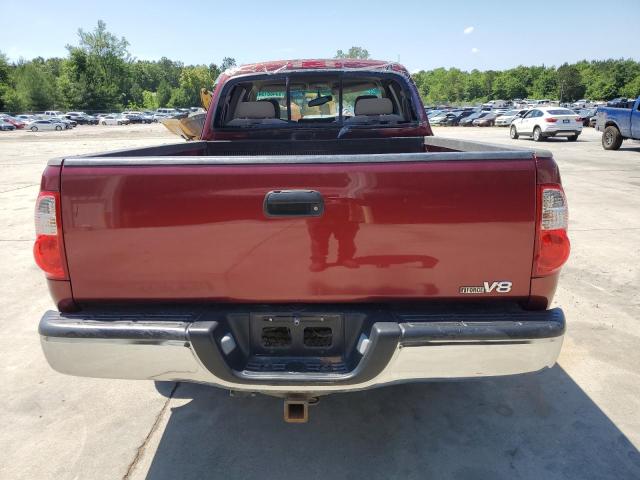 5TBRT34185S468056 - 2005 TOYOTA TUNDRA ACCESS CAB SR5 BURGUNDY photo 6