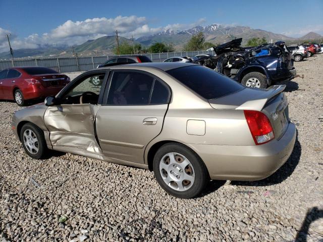 KMHDN45D93U586146 - 2003 HYUNDAI ELANTRA GLS GOLD photo 2