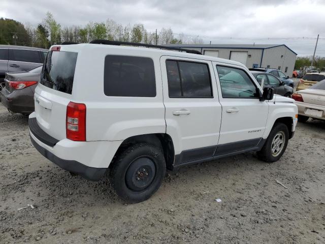 1C4NJRBBXDD203286 - 2013 JEEP PATRIOT SPORT WHITE photo 3