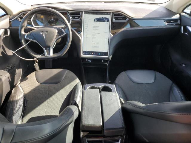 5YJSA1CN4DFP20315 - 2013 TESLA MODEL S BLUE photo 8