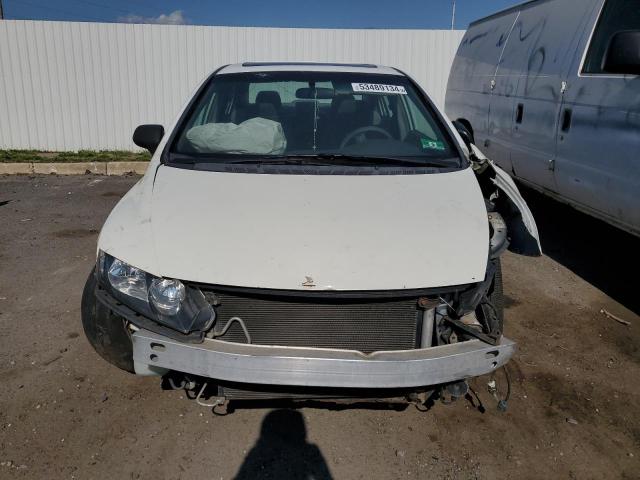 2HGFA1F83BH531445 - 2011 HONDA CIVIC EX WHITE photo 5