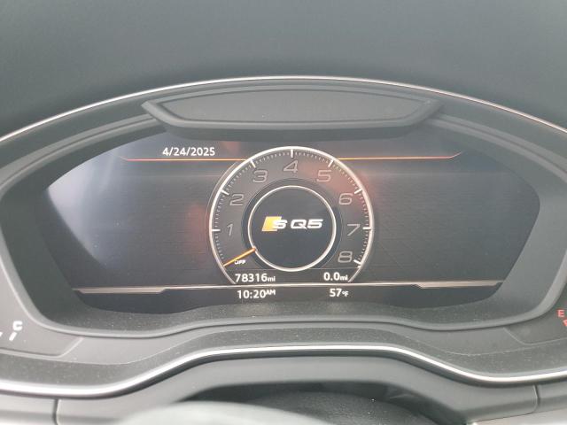 WA1C4AFYXJ2135166 - 2018 AUDI SQ5 PRESTIGE WHITE photo 9