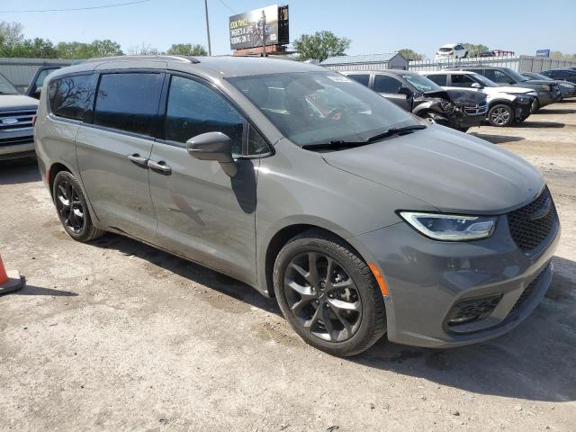 2C4RC1BG0MR605324 - 2021 CHRYSLER PACIFICA TOURING L GRAY photo 4