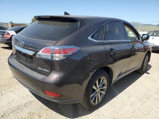 JTJZB1BA8F2416000 - 2015 LEXUS RX 450H BROWN photo 3