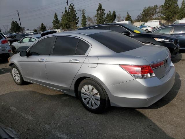 1HGCP2F36CA177108 - 2012 HONDA ACCORD LX SILVER photo 2