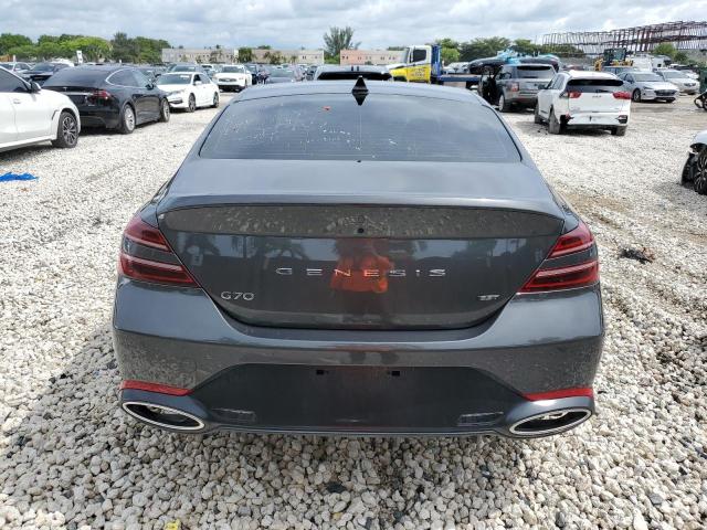 KMTG54TE9PU110628 - 2023 GENESIS G70 BASE BLACK photo 6