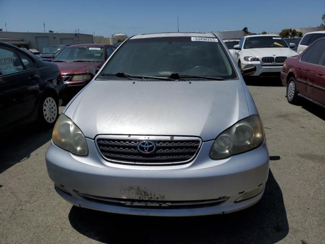 2T1BY32E15C352125 - 2005 TOYOTA COROLLA XRS SILVER photo 5