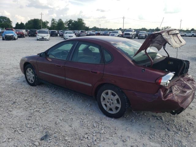 1FAFP53U06A106006 - 2006 FORD TAURUS SE BURGUNDY photo 2