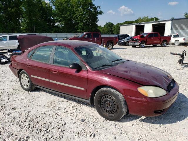 1FAFP53U06A106006 - 2006 FORD TAURUS SE BURGUNDY photo 4