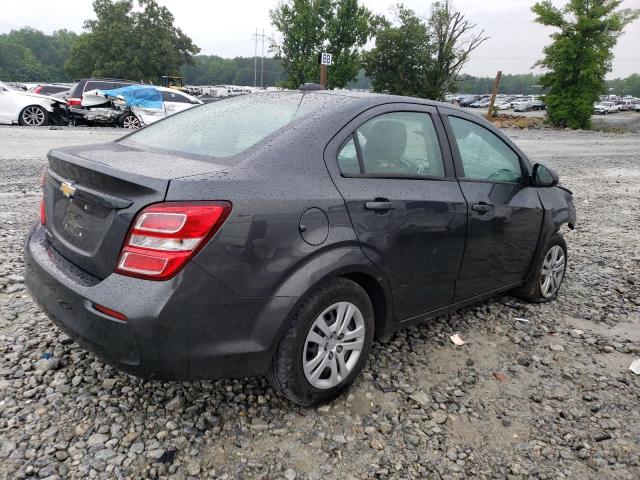 1G1JB5SH1H4133278 - 2017 CHEVROLET SONIC LS 灰色 照片 3