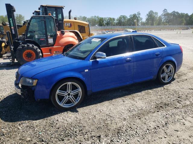 WAUPL68E04A164659 - 2004 AUDI S4 BLUE photo 1